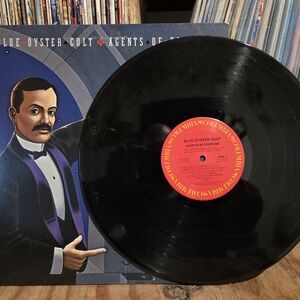 Vintage Blue Öyster Cult Vinyl Agents of Fortune